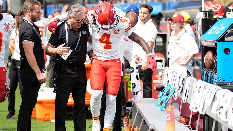 Chiefs fear Rashee Rice has torn ACL after collision with Patrick ...