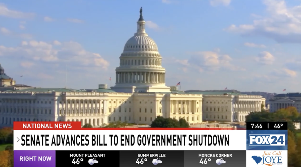 Senate Moves Forward on Bill to Avert Government Shutdown - FOX 24 WTAT